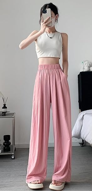HahaNice ワイドパンツ レディース